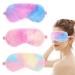3 Pcs Plush Sleeping Eye Mask Soft Furry Eye Covers Sleeping Blindfold Comfortable Faux Fur Eye Shade with Elastic Strap for Adults Kids Travel Nap Sleeping(3 Colors)