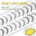 Emeda Manga Eyelash 10 Pairs - Stylish Anime & Cosplay Lashes 100% Handmade Soft & Natural with Transparent Band - Buy Online on GoSupps.com