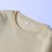 DuoWei Mom Mode Sweatshirt | Hawaii Graphic Print Round Neck Top | Beige | Small - Buy Online on GoSupps.com