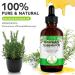 100% Pure Rosemary Oil for Hair Growth - Natural Essential Oil for Eyebrows & Eyelashes Nourishes Scalp & Stimulates Growth - 120ml - Buy Online on GoSupps.com