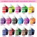Food Coloring Set - 16 Colors Vibrant Liquid Food Coloring Upgraded Tasteless Food Grade Food Dye for Cake Decorating Baking Cookies Icing Slime Easter Egg Fondant and DIY Crafts - 0.35 Fl. oz (10 ml)/Bottles - Buy Online on GoSupps.com