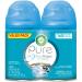 Air Wick Pure Freshmatic 2 Refills Automatic Spray, Fresh Waters, Air Freshener, Essential Oil, Odor Neutralization, Packaging May Vary, 5.89 Ounce