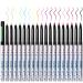 NewBang 18 PCS Colored Eyeliner Pencil Set Matte Gel Eyeliner Pen Auto-Rotating Colored Eyeliners Waterproof Colorful Eye Liner Pen Professional Eye Makeup Set