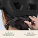 Retrospec Rowan Mountain Bike Helmet for Adults - Adjustable Lightweight Cycling Helmet - Matte Black - Buy Online on GoSupps.com