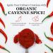 Minerva Spices Organic Cayenne Pepper Ground 5 Pounds 2.26 kg Premium Quality 100% Pure Non-GMO Vegan Gluten-Free and Kosher Certified  - Buy Online on GoSupps.com