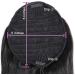 Hair Bun 8-30 Inches with Drawstring Ponytail Brazilian Real Hair Extensions Straight Ponytail Wig Hair Slices for Black Women Hair Extension Hair Piece (Color : 16 inch) - Buy Online on GoSupps.com