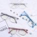 Computer Reading Glasses - 2 Pack Blue Light Blocking Anti UV Fashion Round Design for Men & Women | 1.0 Clear & Grey - Buy Online on GoSupps.com