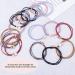 Palksky 18-Piece Hair Tie Bracelets for Thick Hair - 6 Colors | Women's Hair Accessories - Buy Online on GoSupps.com