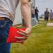 ACA American Cornhole Association Official Weather Resilient Red Cornhole Bags - Set of 4 Regulation Size 6x6 - Buy Online on GoSupps.com