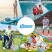 Uboway Inflatable Paddle Board Cooler Bag - Water-Resistant Portable Deck Bag for Food Storage - Green - Buy Online on GoSupps.com