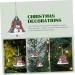 Buy Abaodam 4-Piece Wrought Iron Christmas Tree Hanging Bells | Snowy Decor for American Style Xmas Trees | 7x7cm | International Shipping Available - Buy Online on GoSupps.com