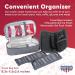 Elovate 15 Insulin Cooler Bag - Diabetic Supplies Organizer with Reusable Ice Packs - Travel Case for Easy Carry - Diasan Enterprises LLC - Buy Online on GoSupps.com