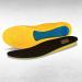 MEGAComfort MEGASole Anti-Fatigue Insoles | Women's Size 5-6-7 | 100% Memory Foam with Gel | Yellow Blue - Buy Online on GoSupps.com