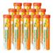 Multivitamin effervescent tablets 12x20 pcs. Orange taste - vitamin C E B1 B2 B6 B12 Biotin folic acid niacin pantothenic acid - T&D Pharma German Multivitamin - Made in Germany Multivitamin 20 pieces (12 Pack)