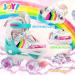JOY SPOT! Roller Skates - Adjustable Toddler Skates with Light up Wheels - M Small - Buy Online on GoSupps.com