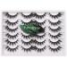 Cat Eye Lashes Pack Wispy 3D Faux Mink Lashes 18mm Fluffy False Eyelashes Soft Reusable Handmade Fake Eyelashes 12 Pairs Pack by Pawotence 12 pairs-1 - Buy Online on GoSupps.com