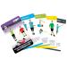 STOP!Fitness |Training with the exercise band |Training tickets Exercise cards German version card size 66 x 100 mm with plastic box