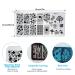 AHIER 10Pcs Nail Stamp Plates Set with Stamper and Scraper - Nail Art Stencils Kit - Buy Online on GoSupps.com