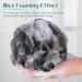 10 Pcs Bath Shower Loofah Sponge Set - Exfoliating Body Wash Scrubber for Men and Women - Includes 4 Black, 4 Deep Cyan, 2 Gray Poufs - Buy Online on GoSupps.com