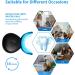 Afranti Home Wireless Teeth Whitening Kit - 16-Point LED Accelerator, Natural Whitening, Stain Removal - 4 Gel Pens, Color Card - Black - Buy Online on GoSupps.com