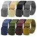 Nylon Military Tactical Plastic Buckle Belt Webbing Canvas Outdoor Web Belt,8 Pack Nylon Military Tactical Plastic Buckle Belt Webbing Canvas Outdoor Web Belt, One Size
