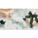 Handmade Silk Green Chiffon Ribbon 1.5 inch x 30 Yards for Wedding Decor - Ivory/Sage/Forest Green - Buy Online on GoSupps.com