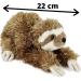 Zappi Co 25cm Plush Sleepy Sloth Toy - Safari Animals Collection for Kids - Buy Online on GoSupps.com