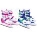 Xino Sports Adjustable Ice Skates for Girls and Boys | Blue and Pink | Soft Padding & Ankle Support | Fun to Skate - Pink, Medium Big Kid (1-4) - Buy Online on GoSupps.com
