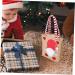 jojofuny Christmas Bag Bags Hand Bags Burlap Tote Bags Party Supply Vintage Container Shopping 1 count (Pack of 1) Picture 3 - Buy Online on GoSupps.com