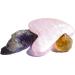 Rose Quartz Gua Sha Board - Natural Anti-Aging Scraper Tool by Sandine - Buy Online on GoSupps.com