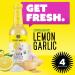 Tessemae's Organic Lemon Garlic Dressing and Marinade - Whole30 Certified - Keto Friendly - USDA Organic - 10 fl oz (4-Pack) - Buy Online on GoSupps.com