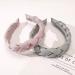 Ivyu Women's Braided Headband - Black, Pink, Gray, White Twist Hairband | YHB-006 - Buy Online on GoSupps.com
