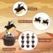 Yoqipati 72PCS Western Cowboy Cupcake Toppers HorseShoe Cowboy Hats Boots Bull Cactus Cupcake picks for Rodeo Western Baby Shower Boy Birthday Party Cake Decorations Supplies - Buy Online on GoSupps.com