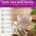 Lavendium Premium 30 Milk Thistle Tea Bags 100% Natural & Pure from Milk Thistle Seeds. Milk Thistle Herbal Tea. Made with Natural Material Tea Bags. No Sugar No Caffeine No Gluten Vegan. CA Milk Thistle 30 Bags - Buy Online on GoSupps.com