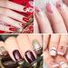 68 PCS Nail Art Striping Tape Set - 64 Rolls in 32 Colors, 3 Tape Roller Dispensers, 1 Curved Tip Tweezers - Buy Online on GoSupps.com