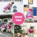 Skxeo Christmas Dog Sweater Costume - Warm Knitted Winter Sweater for Puppies & Cats - XS Pink - Perfect New Year Pet Clothing - Buy Online on GoSupps.com