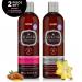 HASK Keratin Protein Smoothing Shampoo + Conditioner Set - Color Safe, Gluten-Free, Sulfate-Free, Paraben-Free, Cruelty-Free - Buy Online on GoSupps.com