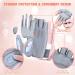 Utebit Fitness Gloves - Breathable Microfiber Non-Slip Silicone Gym & Weight Lifting Gloves for Women - L Pink - Buy Online on GoSupps.com