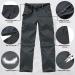 Asfixiado Boys Cargo Pants 9010#grey | Kids' Quick Dry Waterproof Hiking Trousers | 9-10 Years - Buy Online on GoSupps.com