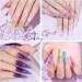 MIZHSE Diamond Glitter Poly Nails Gel Set Siver Gold Poly Nail Gel Nail Extension Gel Kit Blue Red Nail Builder Gel with Poly Nail Forms Nail Enhancement Manicure Kit for Nail Salon Gel Polish Starter Set14- - Buy Online on GoSupps.com