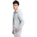 Hanes Men's EcoSmart Zip-Front Hoodie Sweatshirt- Large Ash - Buy Online on GoSupps.com