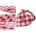 Lionet Paws Bandana for Dogs | Triangular Headscarf & Towel | Red Checked Design | Fits Small to Large Dogs - 1 Pack - Buy Online on GoSupps.com