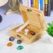Chakra Crystals Set: 7 Tumbled Crystals for Healing, Witchcraft, and Yoga - Buy Online on GoSupps.com