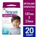Nexcare Opticlude Orthoptic Eye Patch 1537 - Junior Size 20 Pack 2.44" x 1.81" - Ideal for Kids | International Shipping Available - Buy Online on GoSupps.com