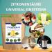 Buy 100% Pure Food-Grade Citric Acid Powder 1 kg | Natural Preservative for Cooking Baking & Home Remedies - Fast International Shipping - Buy Online on GoSupps.com