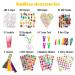 Loopa Rubber Bands Kit - 10,000+ Colorful Bands Refill Set for Kids | DIY Loom Bracelets Making with Beads & Accessories - Box Case Included - Buy Online on GoSupps.com