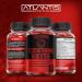 Testosterone Booster Gummies for Men | Enhance Strength Stamina & Performance | 2-Pack (120 Gummies) with Tribulus Horny Goat Weed & Maca Root - Buy Online on GoSupps.com
