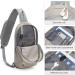 G4Free Lightweight Chest & Shoulder Sling Bag - Ideal for Men & Women Travel Hiking Running Climbing - Gray - Buy Online on GoSupps.com