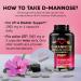 D-Mannose 2000mg Capsules | 3-in-1 Urinary Tract Health Supplement | Vegan Bladder & Digestive Support with Cranberry & Hibiscus | Made in USA | 120 Pills for Men & Women - Buy Online on GoSupps.com