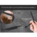 Solingen Razor Shaving Set for Men | Interchangeable Blades | Made in Germany | Premium Beard Care Knife | Perfect Wet Shave in Black - Buy Online on GoSupps.com